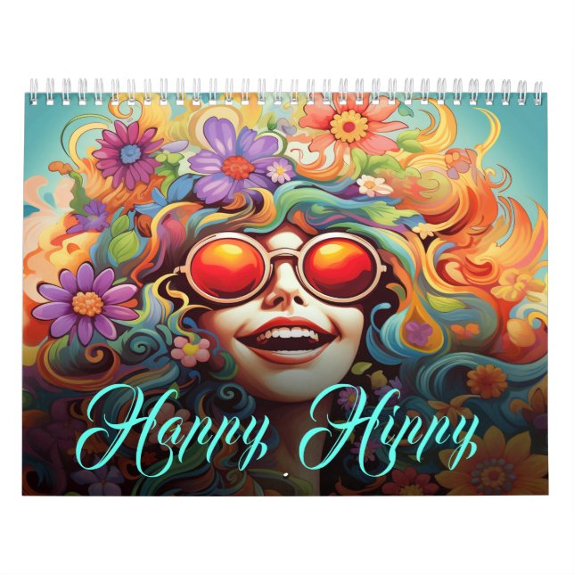 Happy Hippy Calendar (Cover)