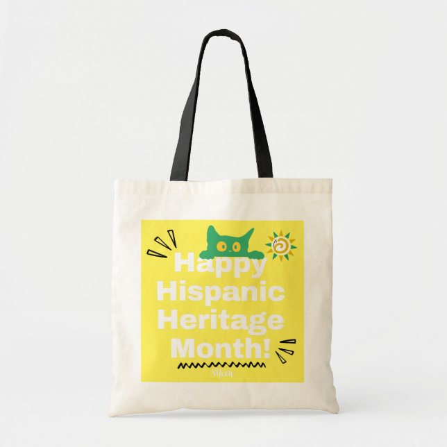 Happy Hispanic Heritage Month! - Lindo Gatito Tote Bag (Front)