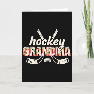 Happy Hockeydays Funny Ice Hockey Ugly Christmas Card