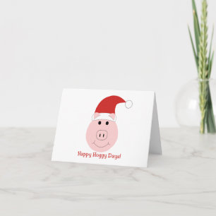 Happy Hoggy Days Holiday note cards