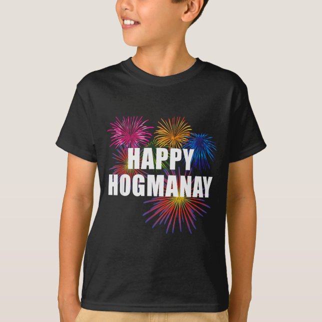 Happy Hogmanay Scotland New Years Eve Womens Top  (Front)