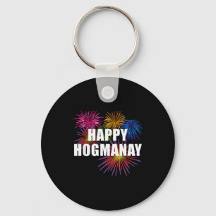 Happy Hogmanay Scotland New Years Eve Womens Top  Key Ring