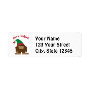 Happy Hokidays! Christmas Bigfoot
