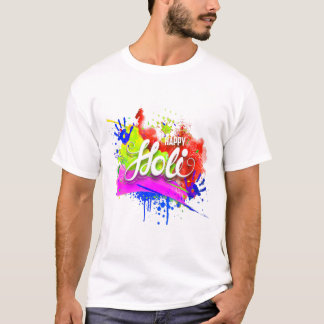 Happy Holi 2022 India Colours Spring Festival, Hin T-Shirt