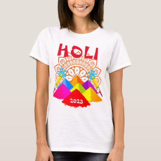 Happy Holi 2023 cute t-shirt
