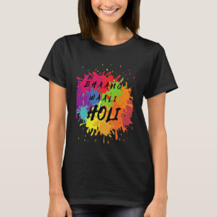 Happy Holi Festival India Colors Hindu Indian Kids T-Shirt