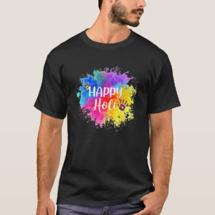 Happy Holi Festival India Colours Spring For Women T-Shirt