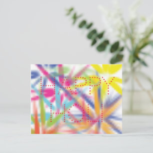 Happy Holi, festival of colours, holi hai Postcard