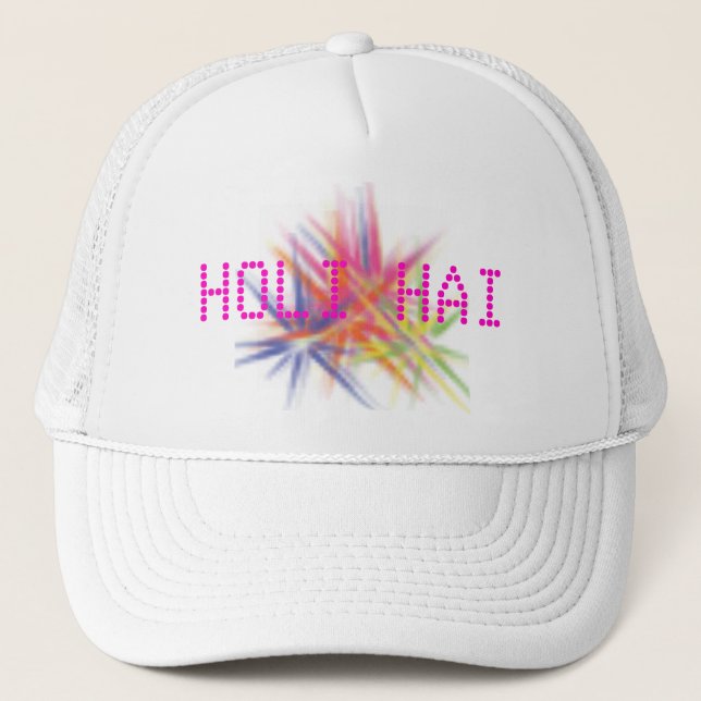 Happy Holi, festival of colours, holi hai Trucker Hat (Front)