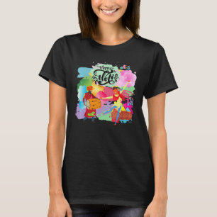 Happy Holi Festival Powder 2022 India Colours Hind T-Shirt
