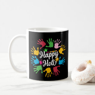 Happy Holi Hands Hindu Holi Festival Gifts Coffee Mug