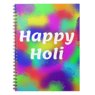 Happy Holi Notebook