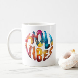 Happy Holi Vibes Hands Hindu Holi Festival Gifts Coffee Mug