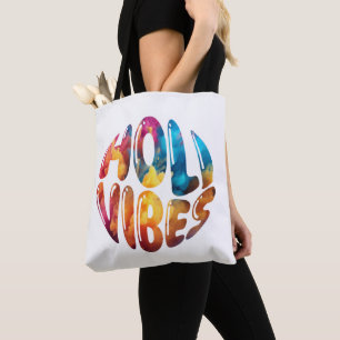 Happy Holi Vibes Hands Hindu Holi Festival Gifts Tote Bag