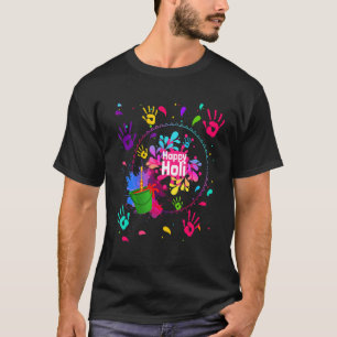 Happy Holi Women Men Kids Colour India 2022 T-Shirt