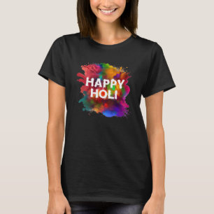 Happy Holi Women Men Kids Colours India Hindu Spri T-Shirt