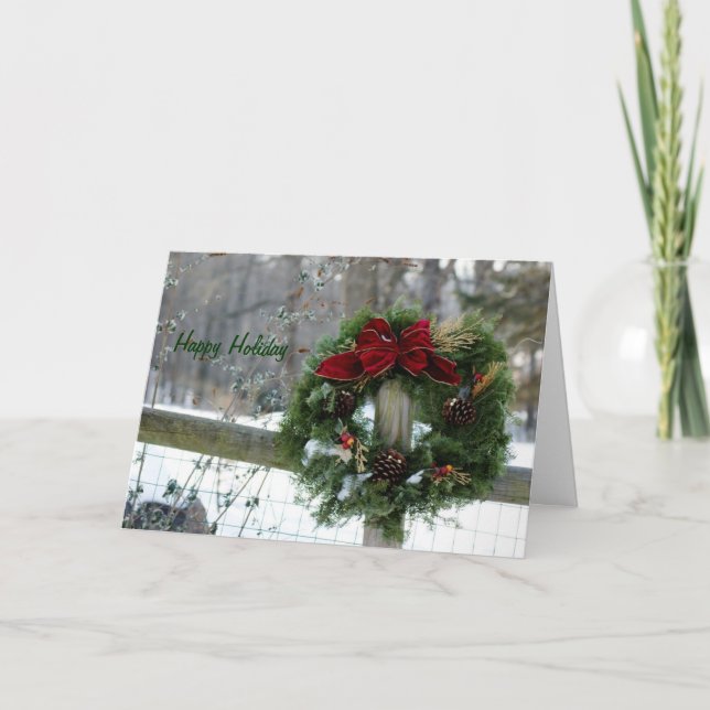 Happy Holiday Card (Front)
