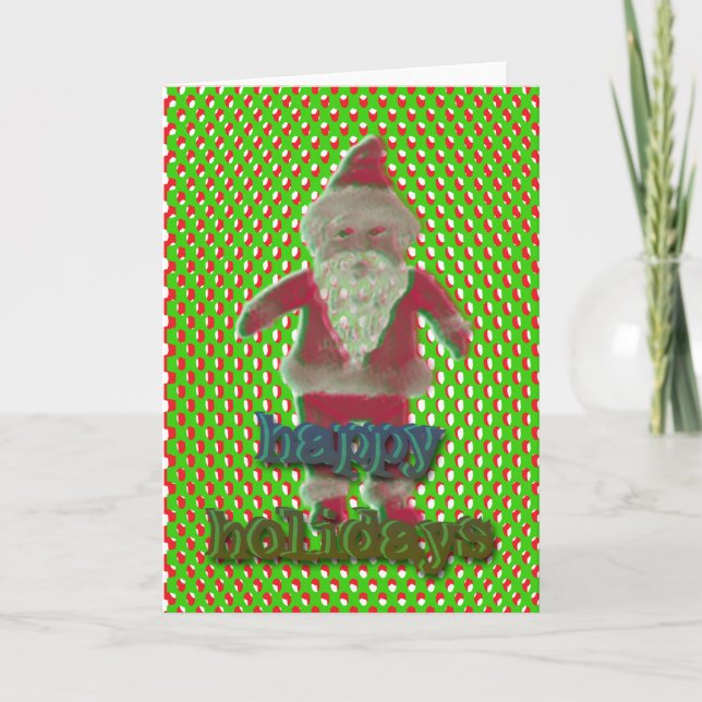happy holiday card (Front)