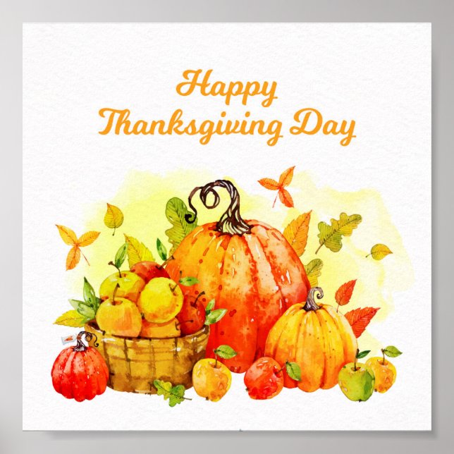 Happy Holiday Celebration Poster (Front)