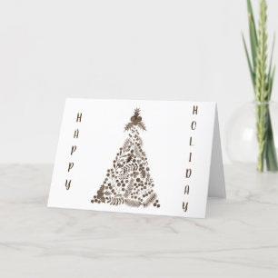 **HAPPY HOLIDAY** CHEERFUL & BRIGHT CHRISTMAS HOLIDAY CARD