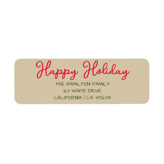 Happy Holiday Christmas