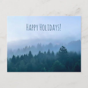 Happy Holiday Christmas Postcard