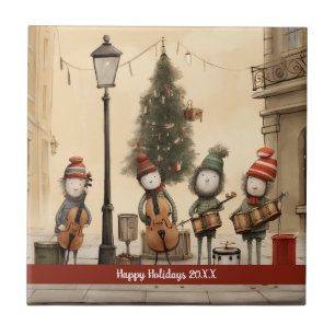 Happy Holiday Custom Holiday Trivet
