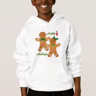 Happy Holiday Gingerbread Man Boy Girl