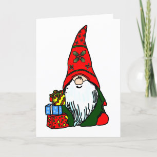 Happy Holiday Gnome Card