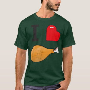 Happy Holiday I Love Turkey Leg Carnival And Fair T-Shirt
