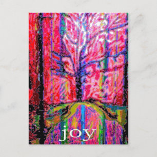 Happy Holiday Joy Postcard