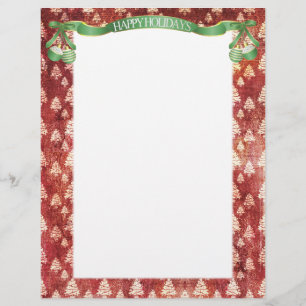 Happy Holiday Letterhead