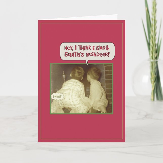 Happy Holiday Little Brother Card (Front)