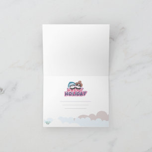 Happy Holiday Panda Invitation