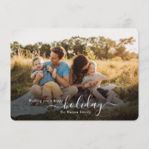 Happy Holiday Photo Card