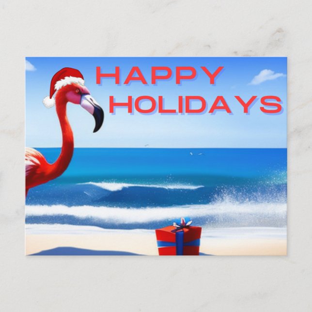 Happy Holiday Postcard (Front)