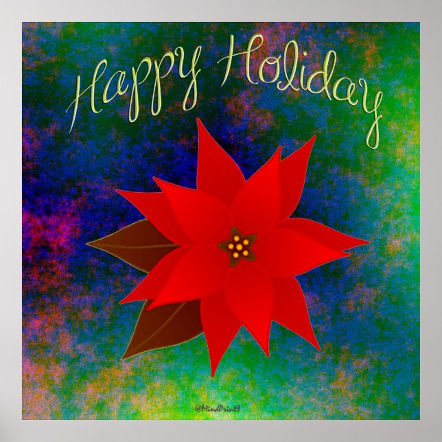 Happy Holiday Poster (Front)