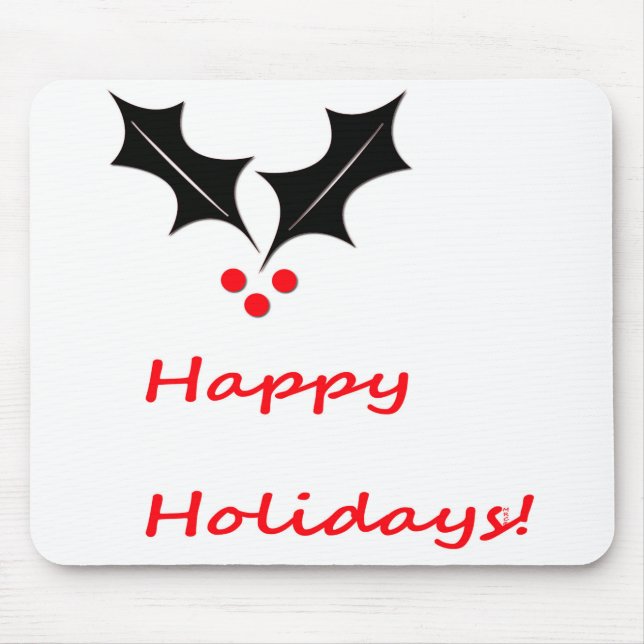 Happy Holiday Season! Mouse Mat (Front)