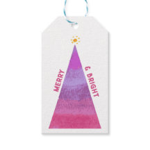 Happy Holiday Tree Gift Tags