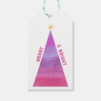 Happy Holiday Tree Gift Tags