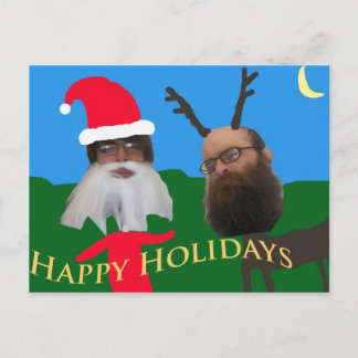 happy holidays 1 holiday postcard