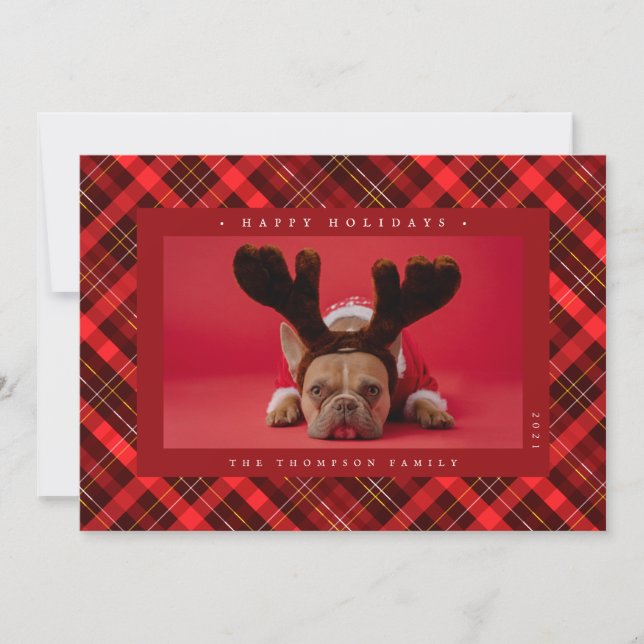 HAPPY HOLIDAYS Add Your Photo (Front)