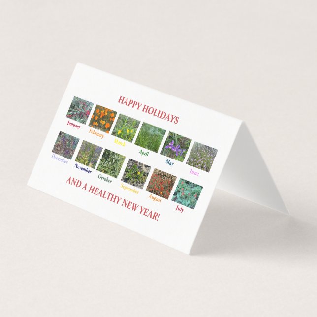 HAPPY HOLIDAYS AND A HEALTHY NEW YEAR! (Front)