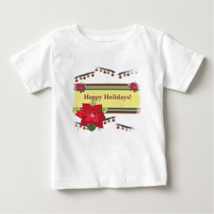 Happy Holidays  Baby Shirt