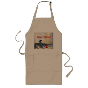 "Happy Holidays!" Baking! in a Long Apron