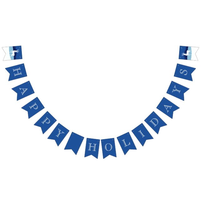 HAPPY HOLIDAYS bunting banner (All)