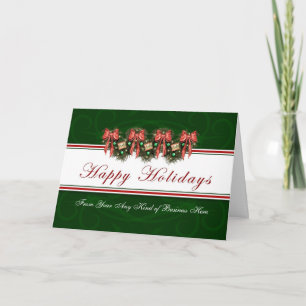 Happy Holidays - Business Holiday Greeting Card