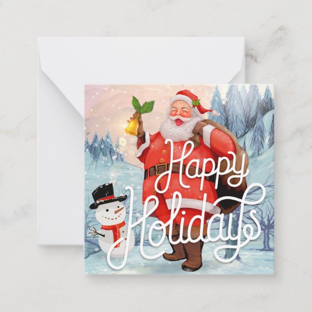 Happy Holidays Card (Front)