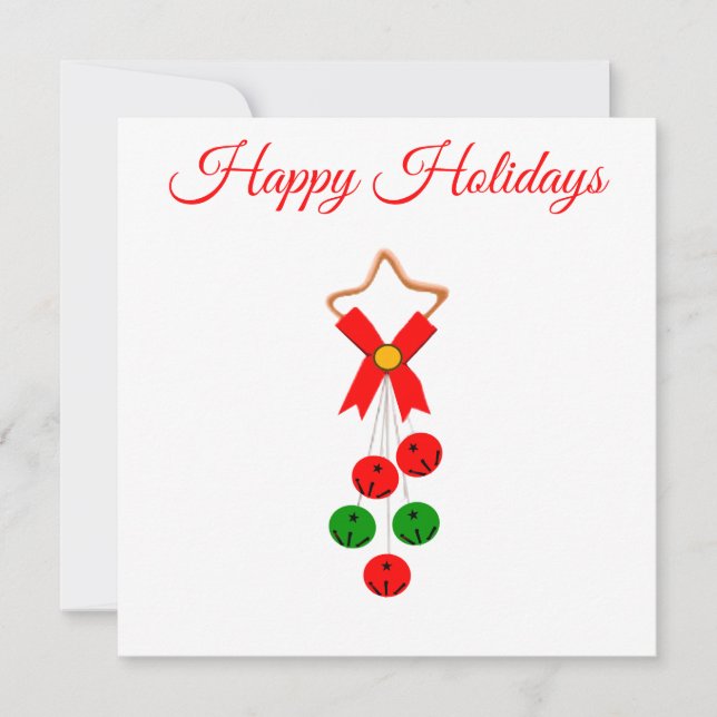 Happy Holidays Card (Front)