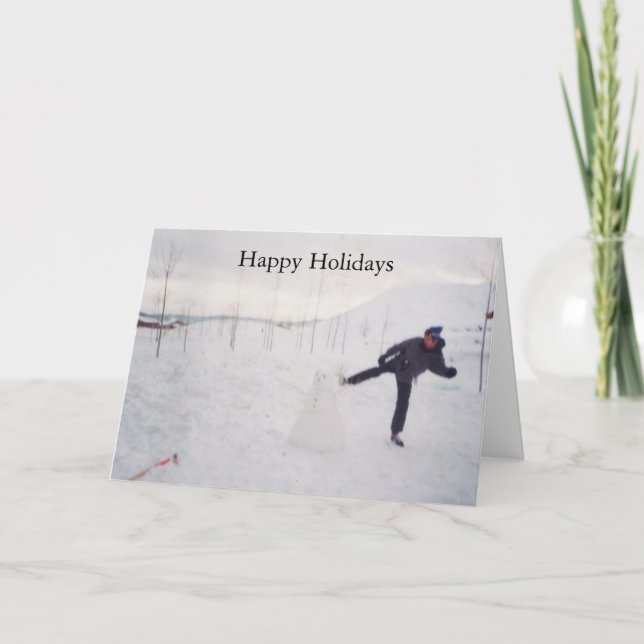 Happy Holidays Card (Front)